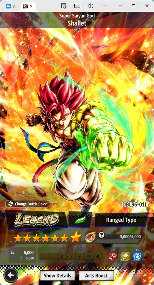 Dragon Ball Legends Accounts Global | Lvl 158|12.5M Total Power|30K CC|1 UL|3 L image 9