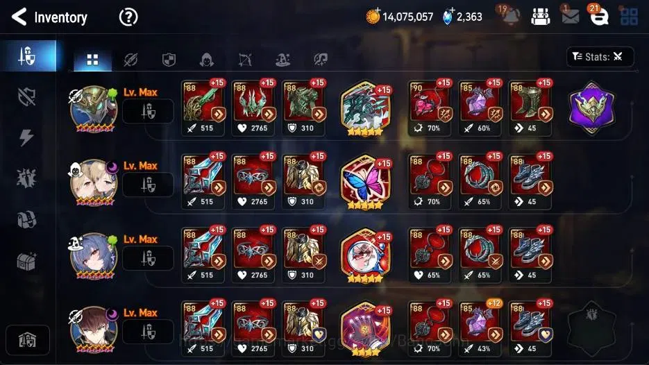 Epic Seven Accounts Global | 10 ML(LOTScales,BWIseria,LRKrau,ATywin,Ar image 13