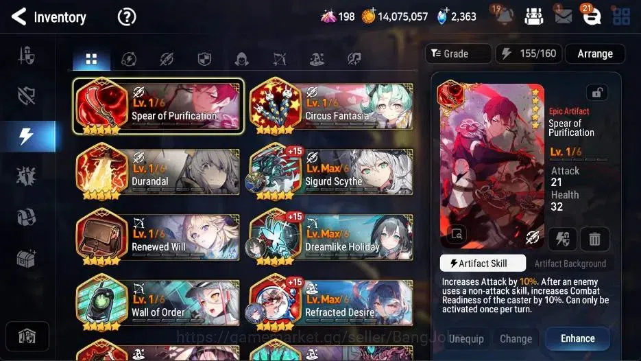 Epic Seven Accounts Global | 10 ML(LOTScales,BWIseria,LRKrau,ATywin,Ar image 15