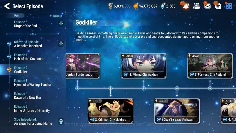 Epic Seven Accounts Global | 10 ML(LOTScales,BWIseria,LRKrau,ATywin,Ar image 19