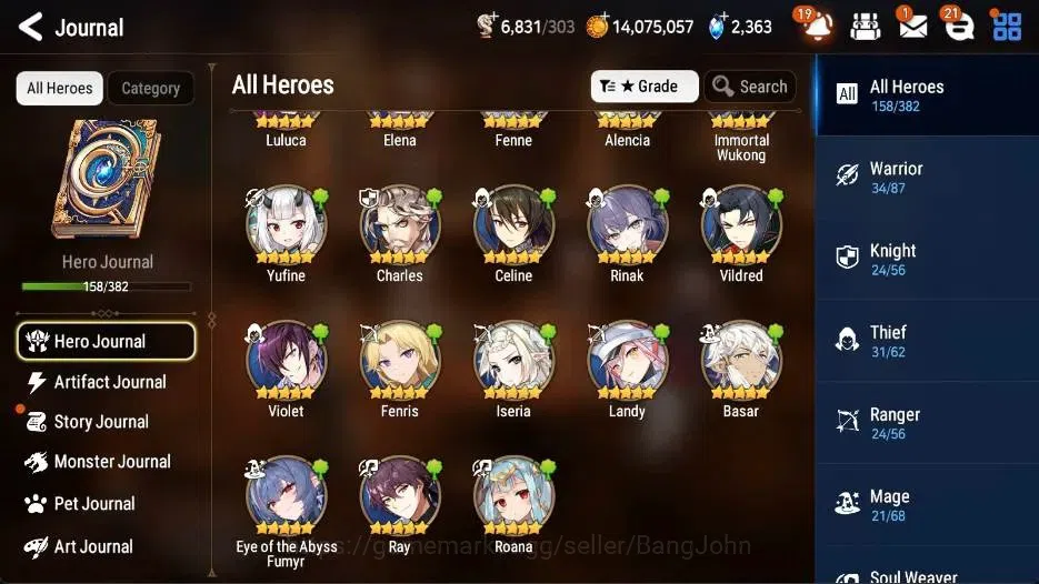 Epic Seven Accounts Global | 10 ML(LOTScales,BWIseria,LRKrau,ATywin,Ar image 6