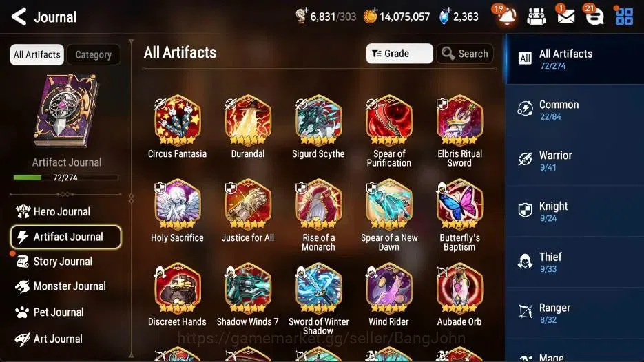 Epic Seven Accounts Global | 10 ML(LOTScales,BWIseria,LRKrau,ATywin,Ar image 7