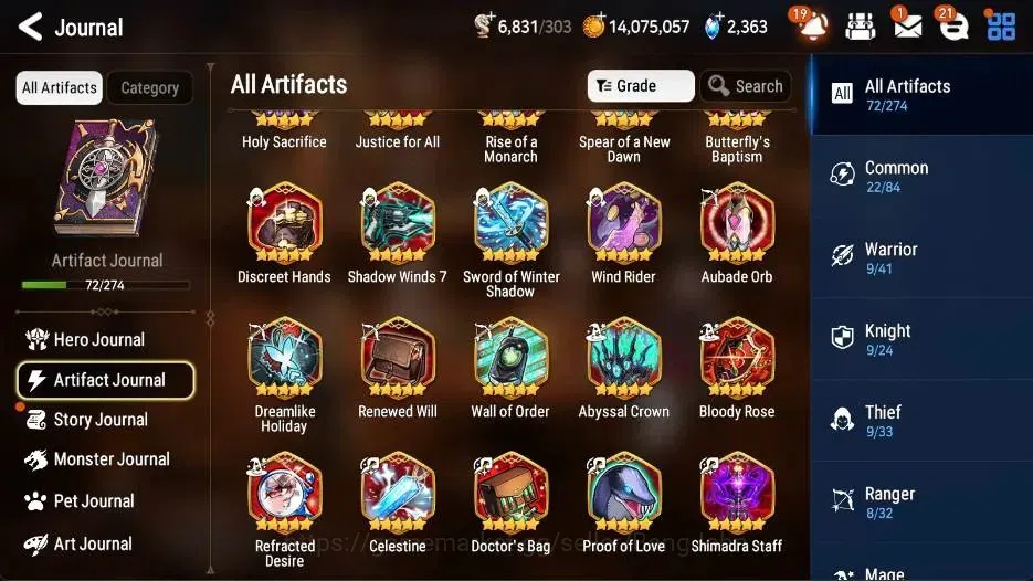 Epic Seven Accounts Global | 10 ML(LOTScales,BWIseria,LRKrau,ATywin,Ar image 8