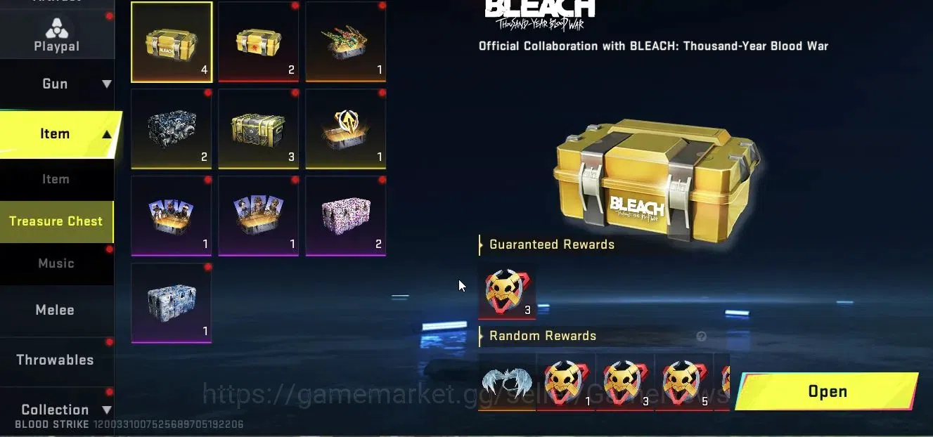 Blood Strike Accounts ASIA|ETERNAL Desert Eagle-Scorpius|COLLAB BLEACH B image 11