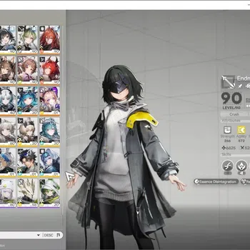 Arknights: Endfield Accounts ASIA|Lv60|10 SSR(6Limit)+11(*6Wp)|Liino,(ArcaneP1,Camille,Gilberta,LaevatainP1)+Sign|12k
