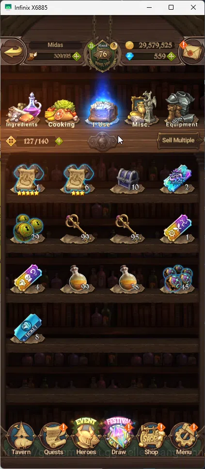 The Seven Deadly Sins: Grand Cross Accounts ASIA | 1,75M CC | 5 UR Salos 2/6, Merlin Esca, ODK image 13