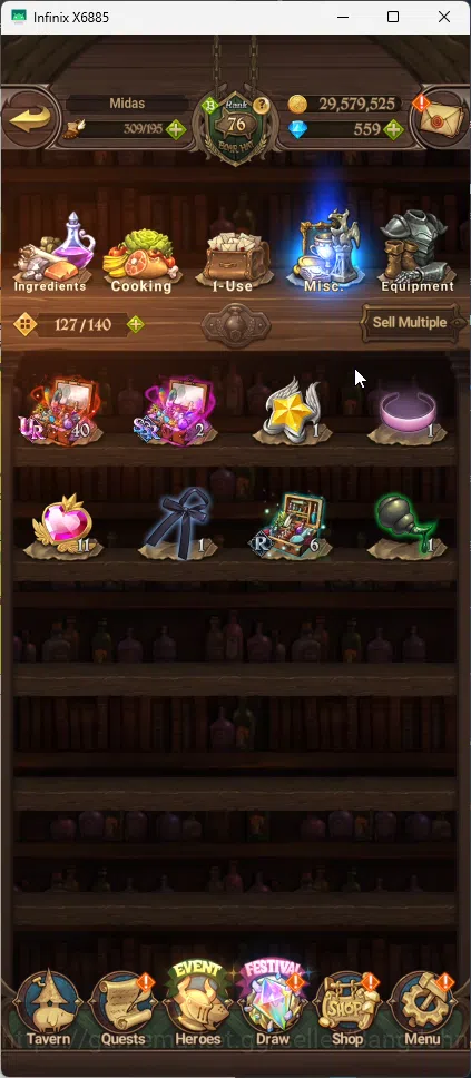 The Seven Deadly Sins: Grand Cross Accounts ASIA | 1,75M CC | 5 UR Salos 2/6, Merlin Esca, ODK image 14