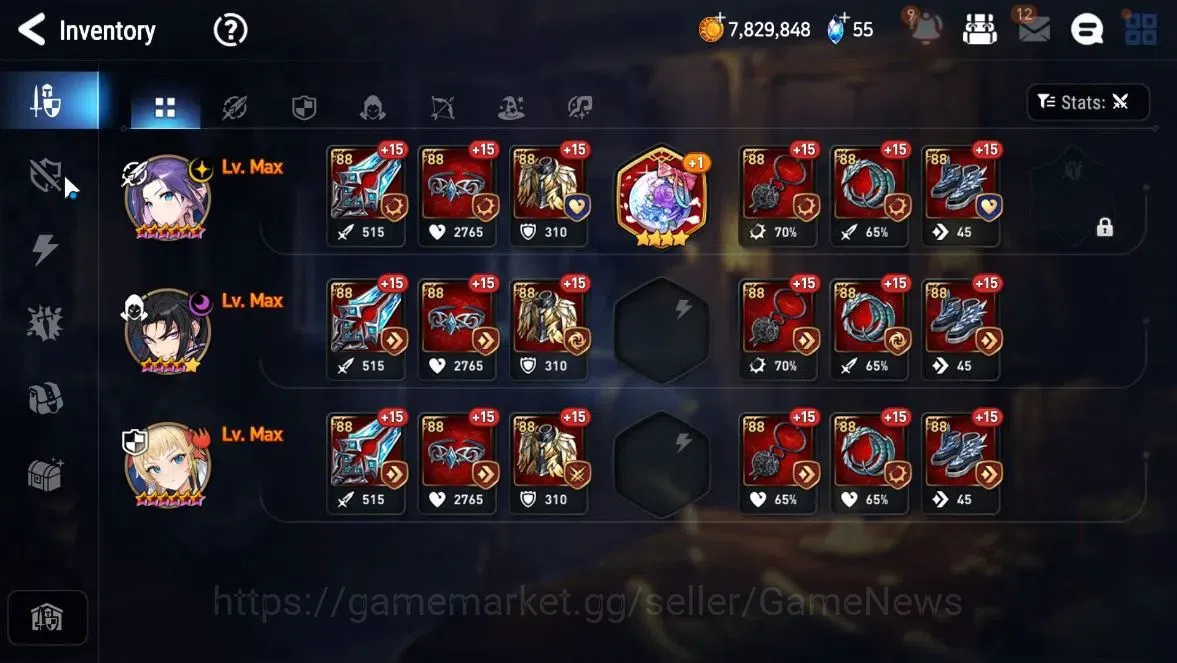 Epic Seven Accounts GLOBAL Unverif|New Era|4 ML(Salome,MChloe,DLilibet image 14