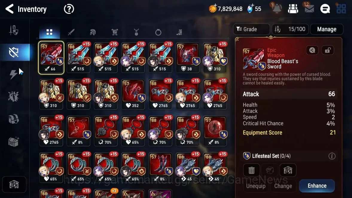 Epic Seven Accounts GLOBAL Unverif|New Era|4 ML(Salome,MChloe,DLilibet image 15