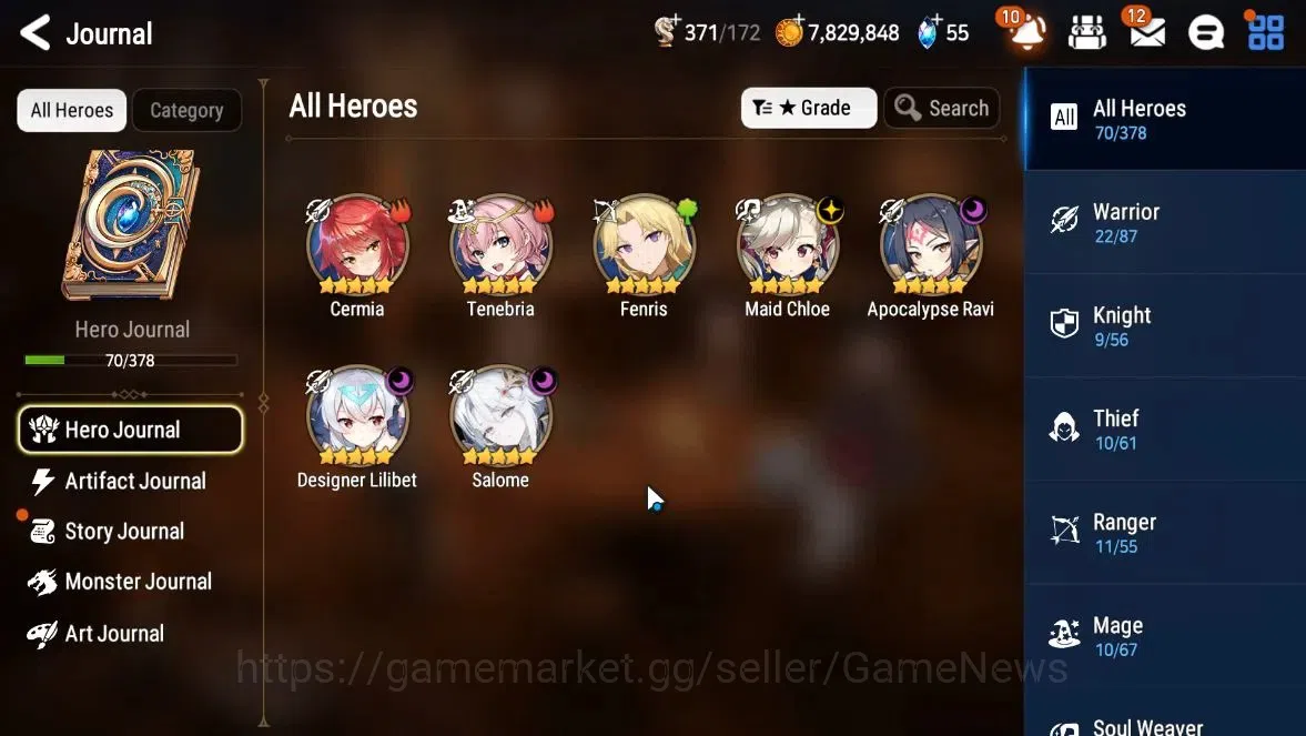Epic Seven Accounts GLOBAL Unverif|New Era|4 ML(Salome,MChloe,DLilibet image 5