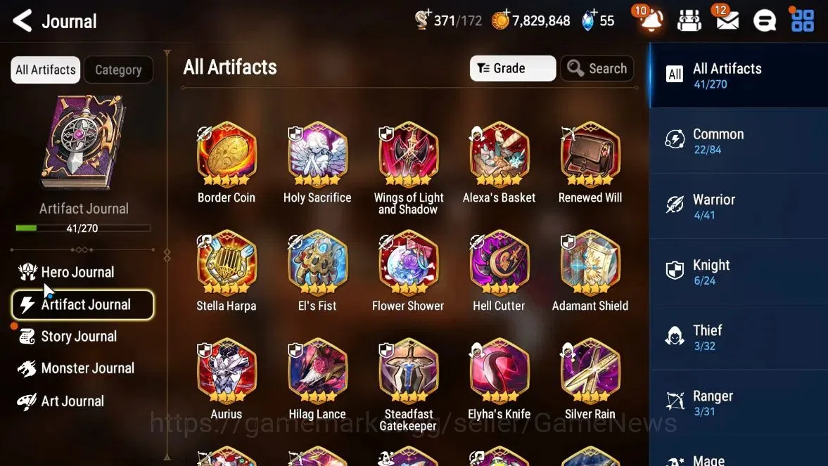Epic Seven Accounts GLOBAL Unverif|New Era|4 ML(Salome,MChloe,DLilibet image 6