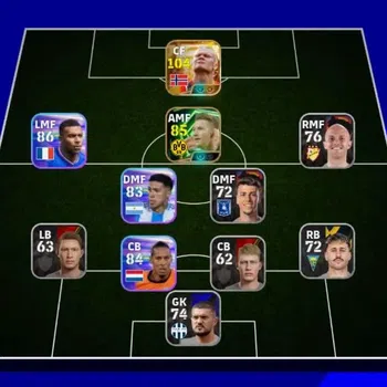 eFootball Accounts Meta Player Mobile|PW 2294|Big Time Erling Haaland 2 Jul'26, Epic Marco Reus|Konami ID|Check SS(EFB756Z)