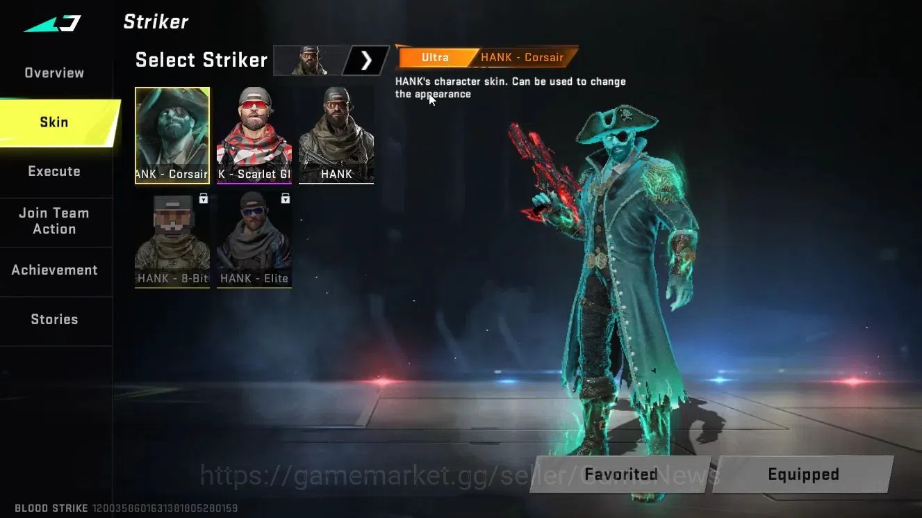 Blood Strike Accounts Collab Skin ASIA|Eternal[AK47 Lv 4,UZI Lv 4]|Colab BLEACH[Byakuya]+7DS[QBZ95,Kar98]|ULTRA[Melee 4