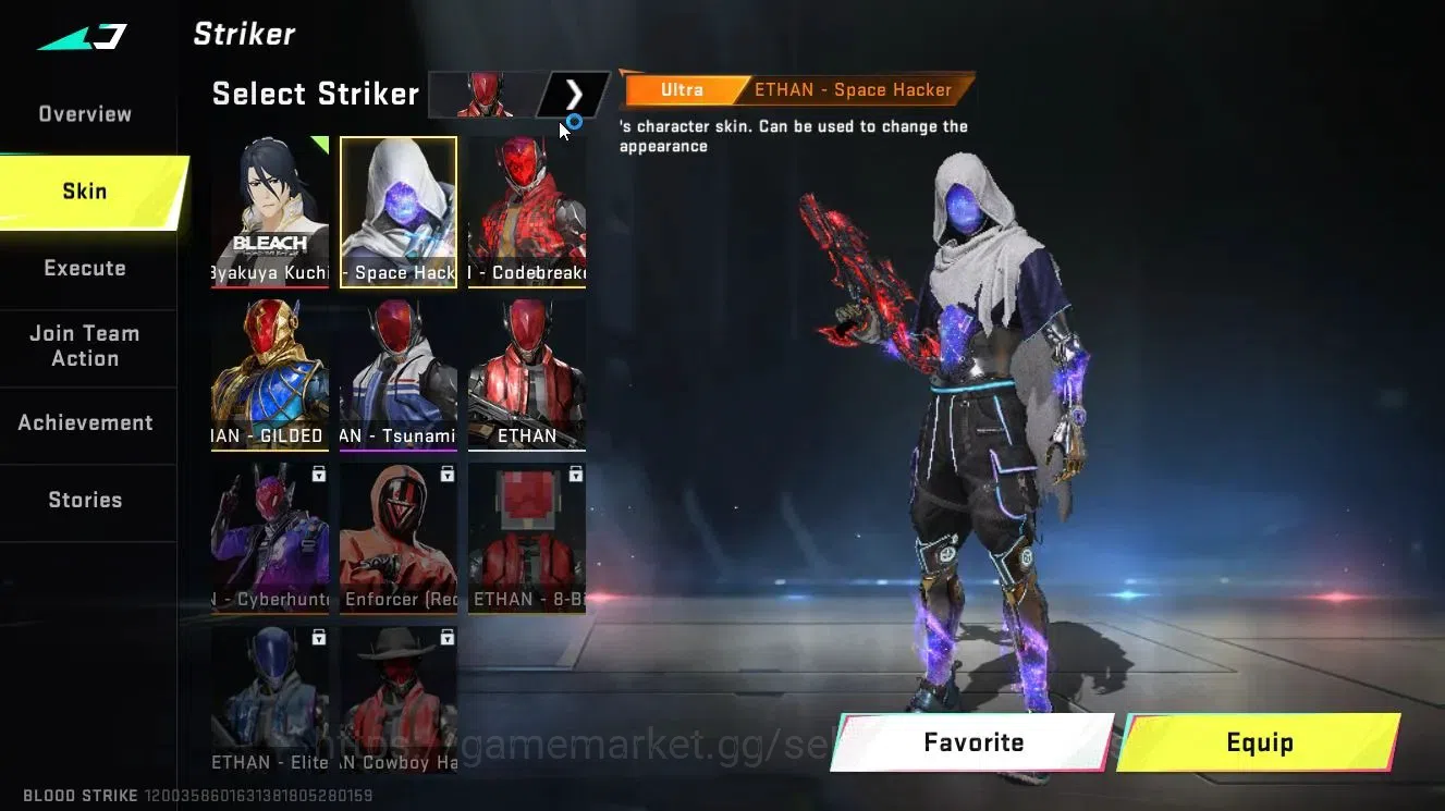 Blood Strike Accounts Collab Skin ASIA|Eternal[AK47 Lv 4,UZI Lv 4]|Colab BLEACH[Byakuya]+7DS[QBZ95,Kar98]|ULTRA[Melee 6
