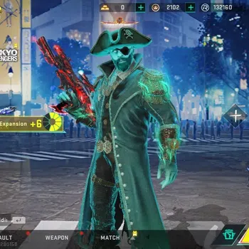 Blood Strike Collab Skin ASIA|Eternal[AK47 Lv 4,UZI Lv 4]|Colab BLEACH[Byak image 1