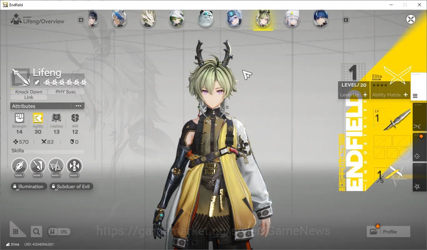 Arknights: Endfield Accounts Asia Lv 56|7 SSR[YvonneP1+Sign,Gilberta+Sign,Ember image 8