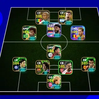 eFootball Accounts Legends & Iconic Players EFOOTBALL 2027 | NEW CARD K DE BRYUNE,BLITZ ZICO,M DHEPAY,C PUYOL,ZANETTI,S