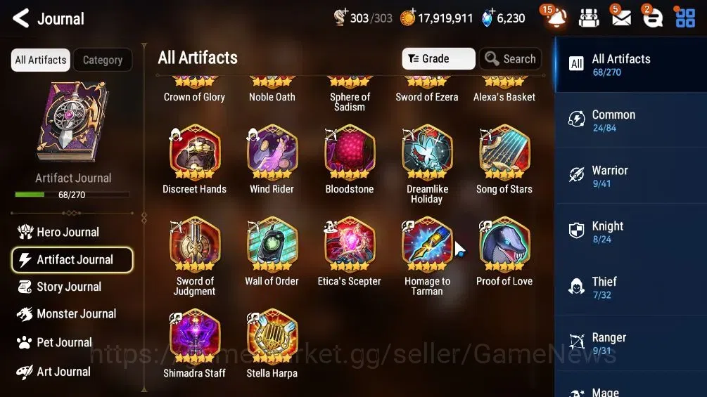 Epic Seven Accounts GLOBAL Unverif|NewEra|10 ML(Salome,BArunka,LOT Sca image 10