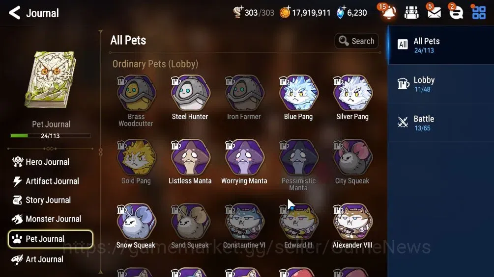 Epic Seven Accounts GLOBAL Unverif|NewEra|10 ML(Salome,BArunka,LOT Sca image 13