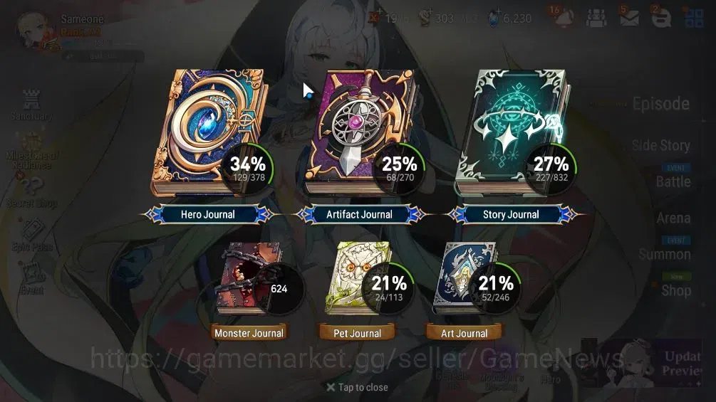 Epic Seven Accounts GLOBAL Unverif|NewEra|10 ML(Salome,BArunka,LOT Sca image 3