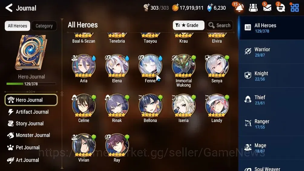 Epic Seven Accounts GLOBAL Unverif|NewEra|10 ML(Salome,BArunka,LOT Sca image 8