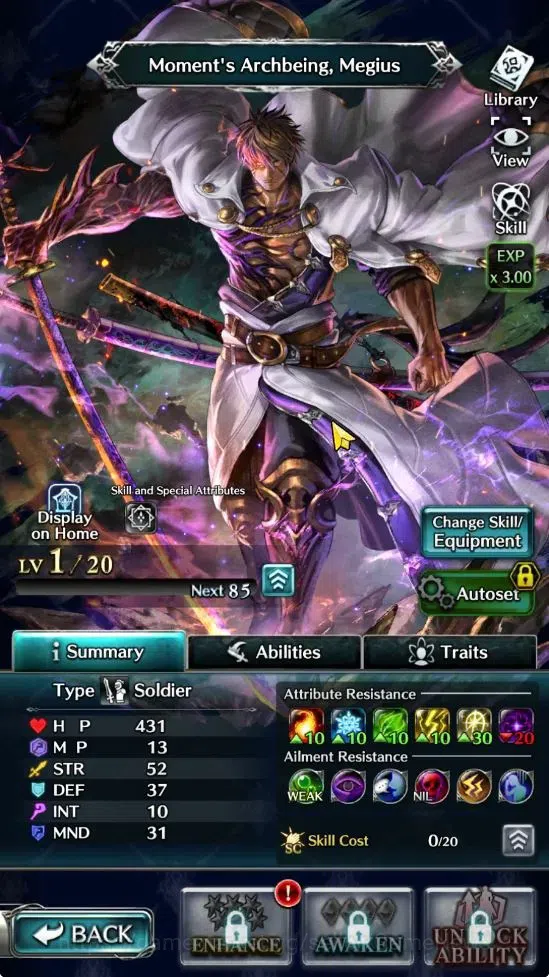 Last Cloudia Accounts GLOBAL|Rank 9, Top Tier Unit Goddess Lilaha (Max L image 5