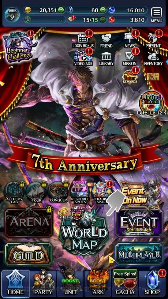 Last Cloudia Accounts GLOBAL|Rank 9, Top Tier Unit Goddess Lilaha (Max L image 8