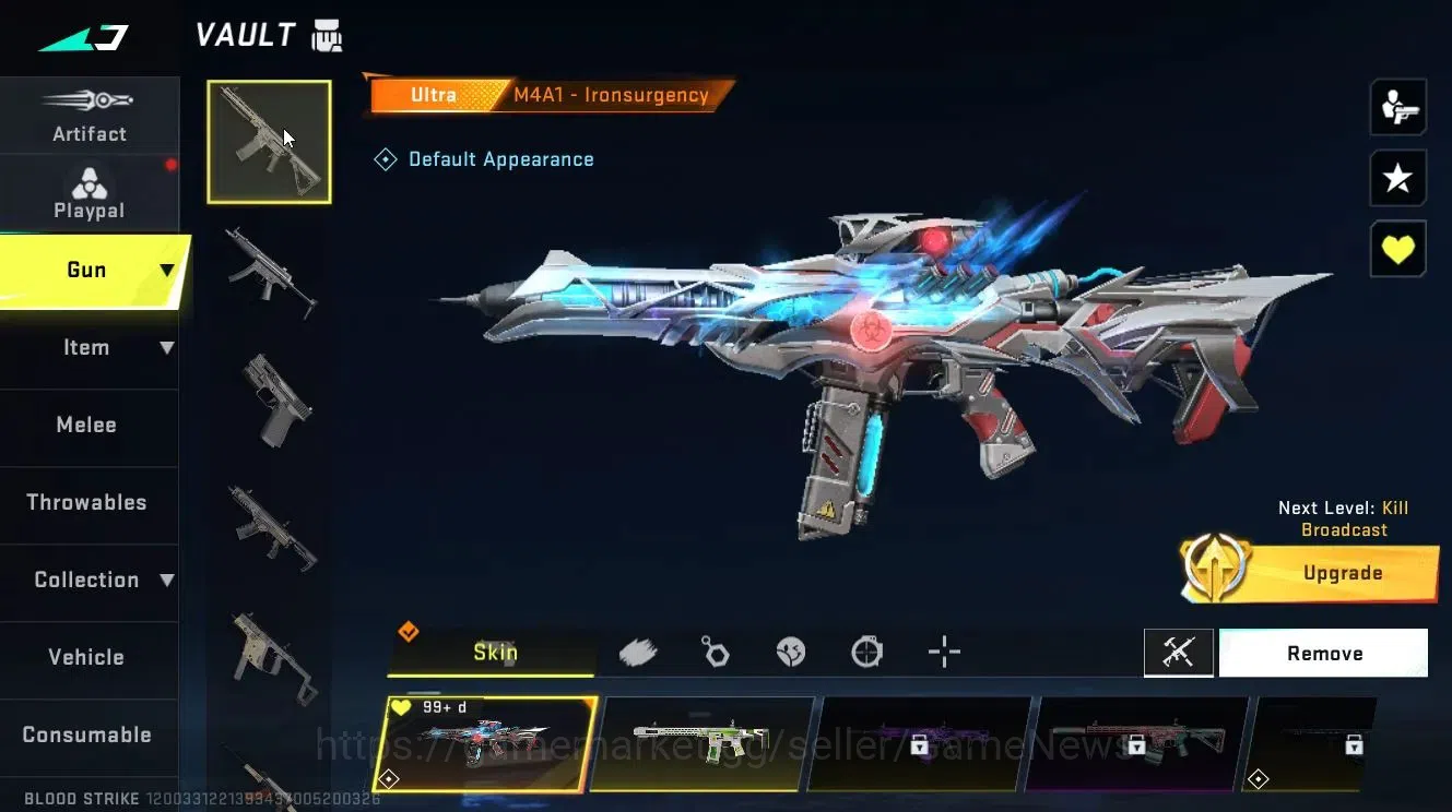 Blood Strike Accounts ASIA|3 ETERNAL[Katya-Glint,P90-Empyrean Lv3,DEagle image 14