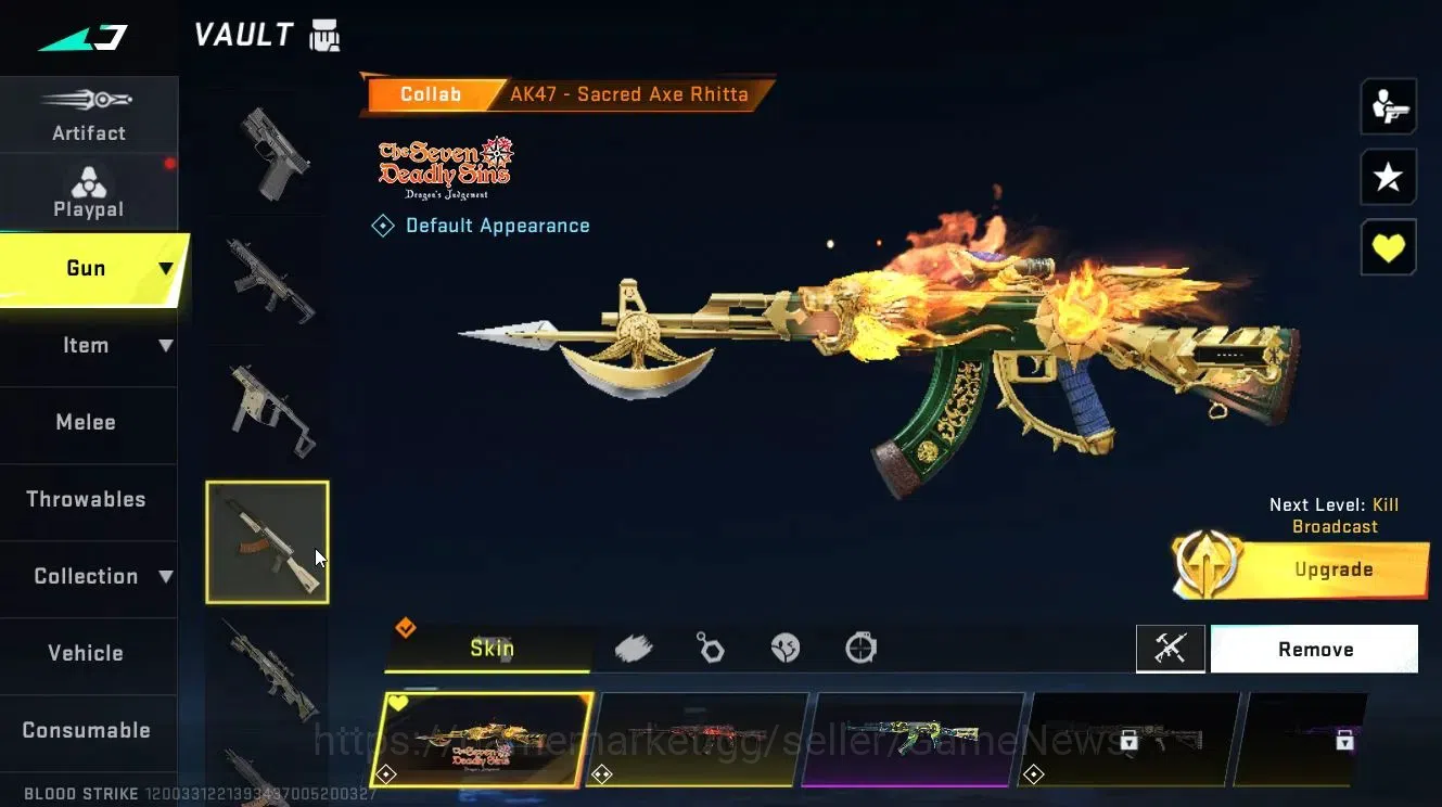 Blood Strike Accounts ASIA|3 ETERNAL[Katya-Glint,P90-Empyrean Lv3,DEagle image 15