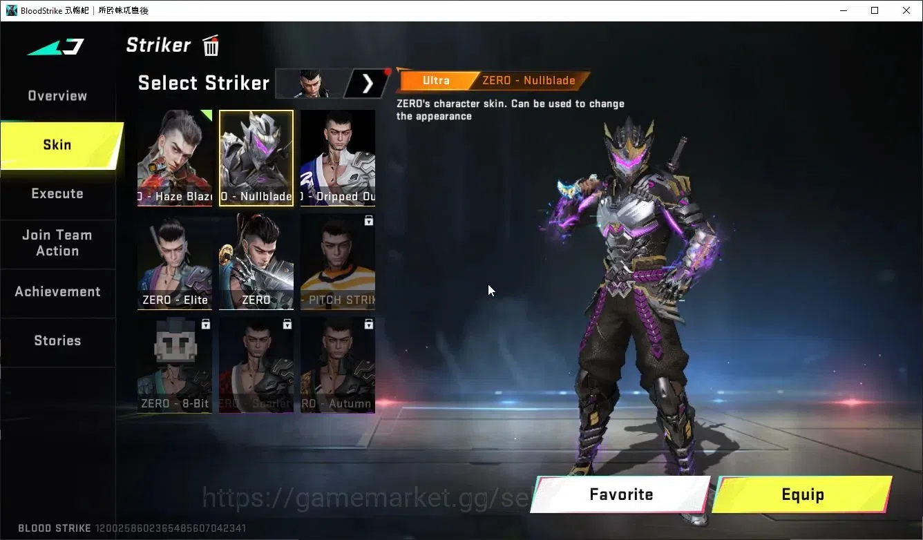 Blood Strike Accounts ASIA|ETERNAL DeAgle+MELEE TalonKnife+Collab ONE PU image 5
