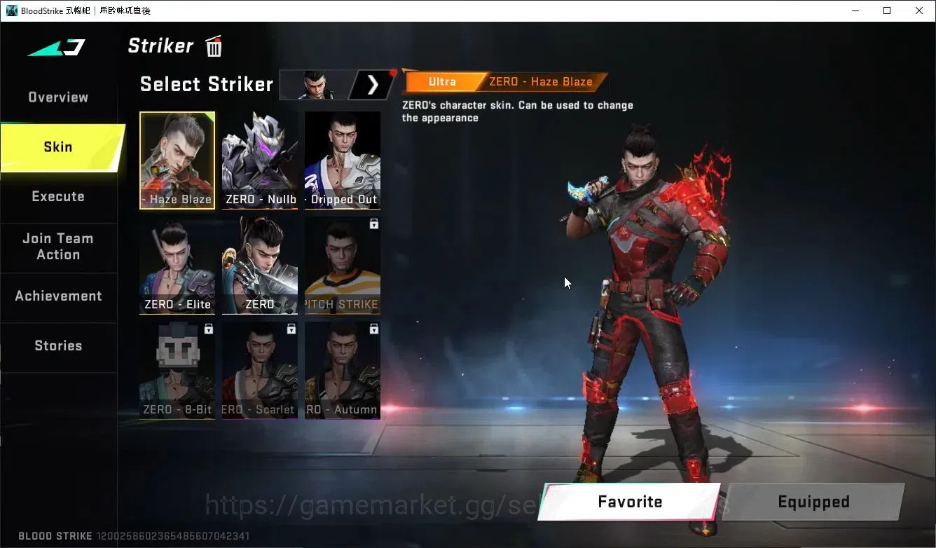 Blood Strike Accounts ASIA|ETERNAL DeAgle+MELEE TalonKnife+Collab ONE PU image 6