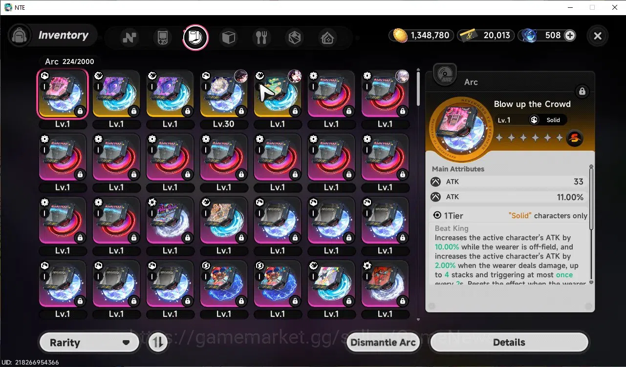 Neverness to Everness Accounts GLOBAL EU|HL 18|TL 11|4 SSR 2 Limit[Lacrimosa,Hoto image 14