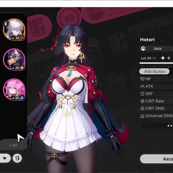 Neverness to Everness Accounts GLOBAL EU|HL 18|TL 11|4 SSR 2 Limit[Lacrimosa,Hoto image 1