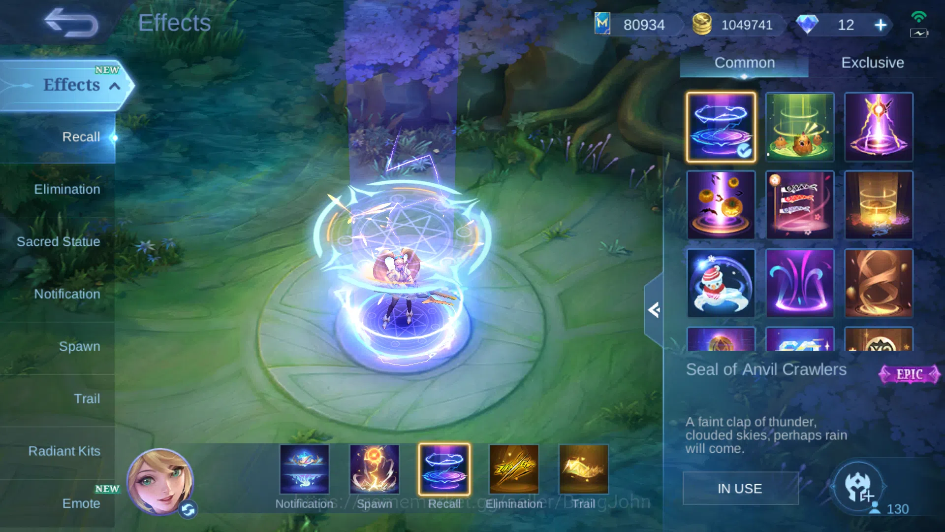 Mobile Legends: Bang Bang Accounts Others Hero 130 | Skin 397 | Recall Epic Tas Tas | Legend Valir | Collector Benedetta 18