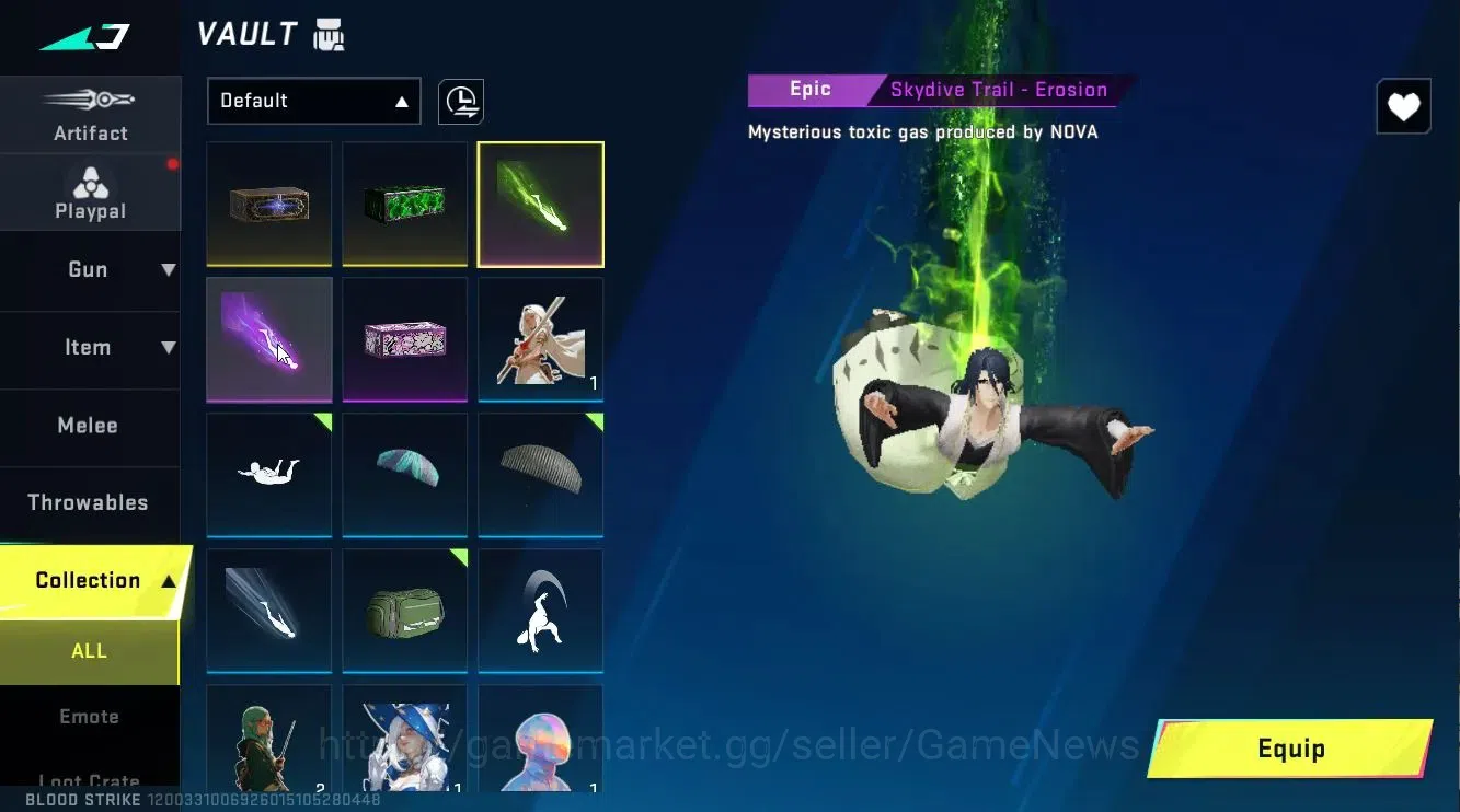 Blood Strike Accounts ASIA|Collab BLEACH [Ethan - Byakuya]|Legendary [M4 image 10