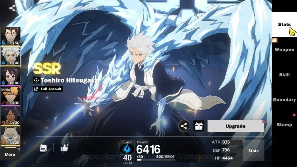 BLEACH: Soul Resonance Accounts NuverseSEA Starter LV 34|5 SSR [(AizenB1, Toshiro) image 7