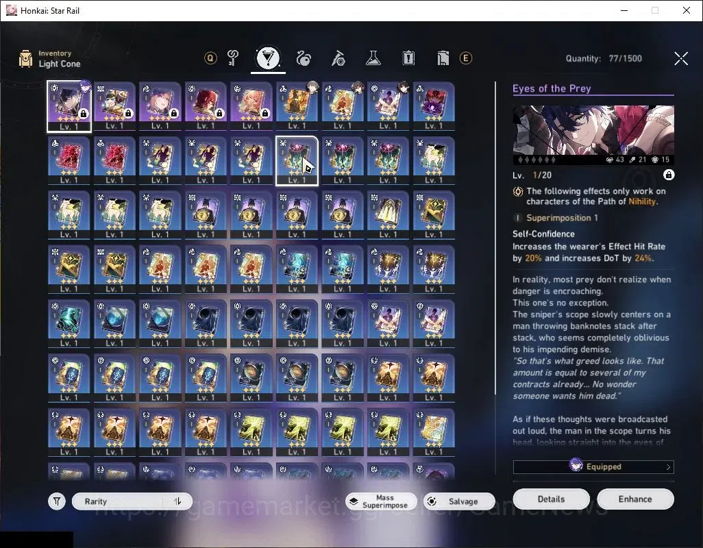 Honkai Star Rail Accounts Asia | TL 4 | 4 Limited | Acheron, Huohuo, Dante,  image 5