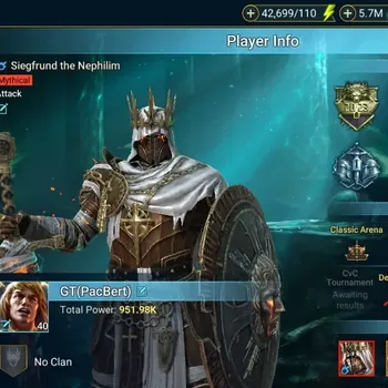 Raid: Shadow Legends Accounts Mid-Game Lv.40 Power 951,98K|1Mythic:Seigfrund teh Nephilim|15 Legend:Big 'Un,Visix teh