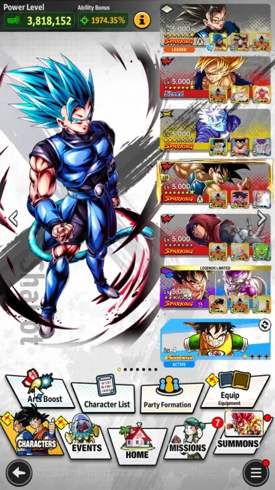 Dragon Ball Legends Accounts Android | Lvl 158|Ready PVP|351M Total Power|3 LR| image 11