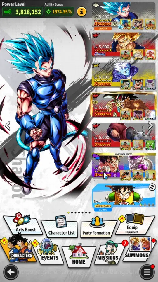 Dragon Ball Legends Accounts Android | Lvl 158|Ready PVP|351M Total Power|3 LR| image 13