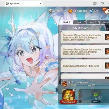 Epic Seven Accounts High-End Global Unverif|14ML (A.Tywin, E Ilynav , RoL, AbYufine, FCeci, Harsetti Etc.)|PoH+Bless ON|SS