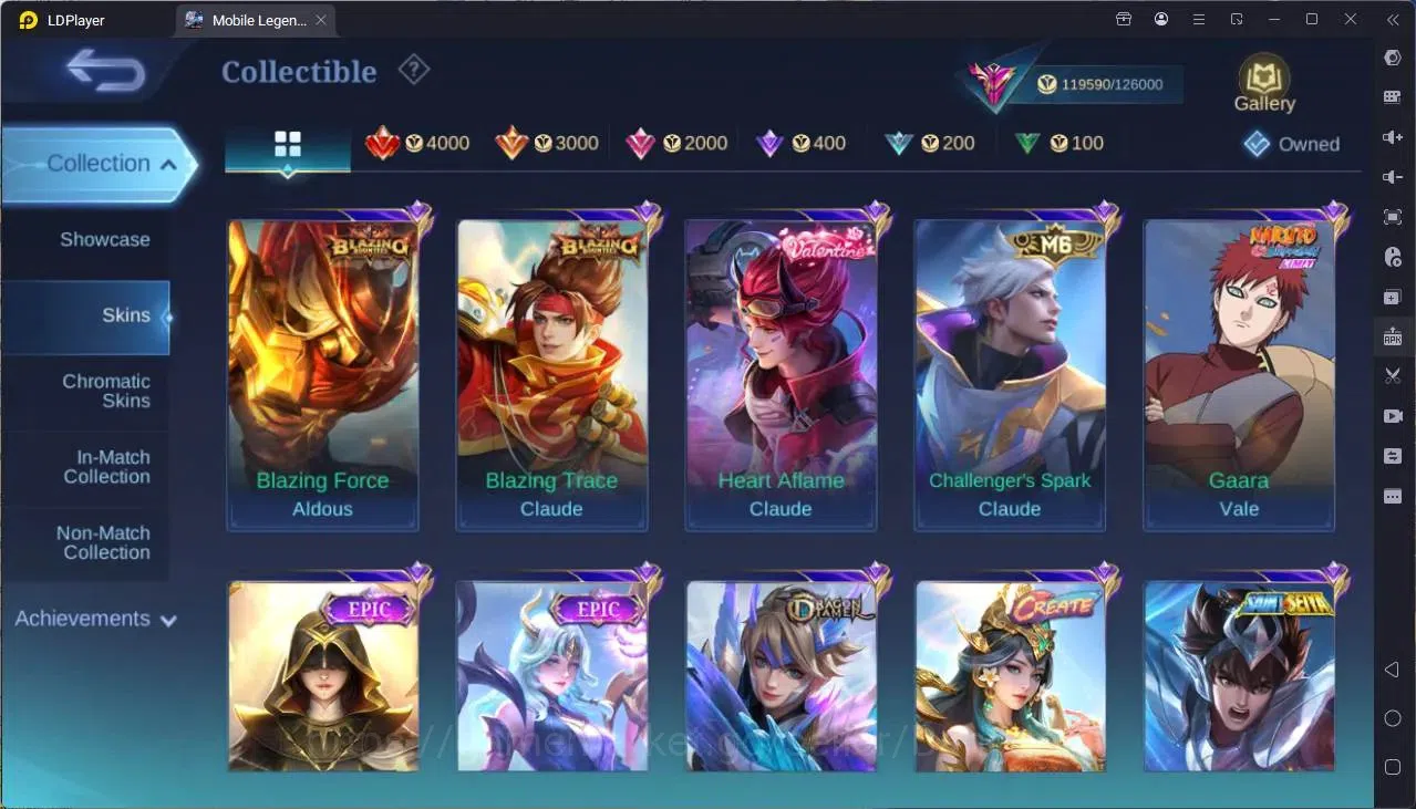 Mobile Legends: Bang Bang Accounts Global|Hero 133|Skin 370|Exalted|Legend Freya|Prim image 18
