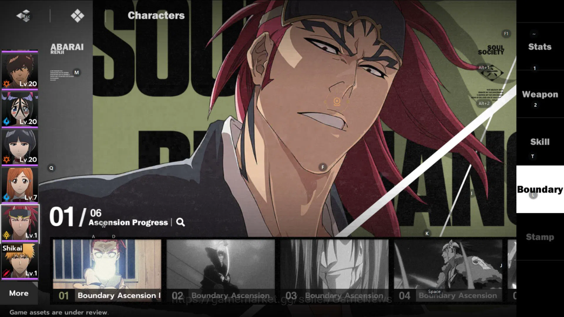 BLEACH: Soul Resonance Accounts [Nuverse SEA Server] Lv 18|3 SSR (Byakuya,Ichigo,S image 4