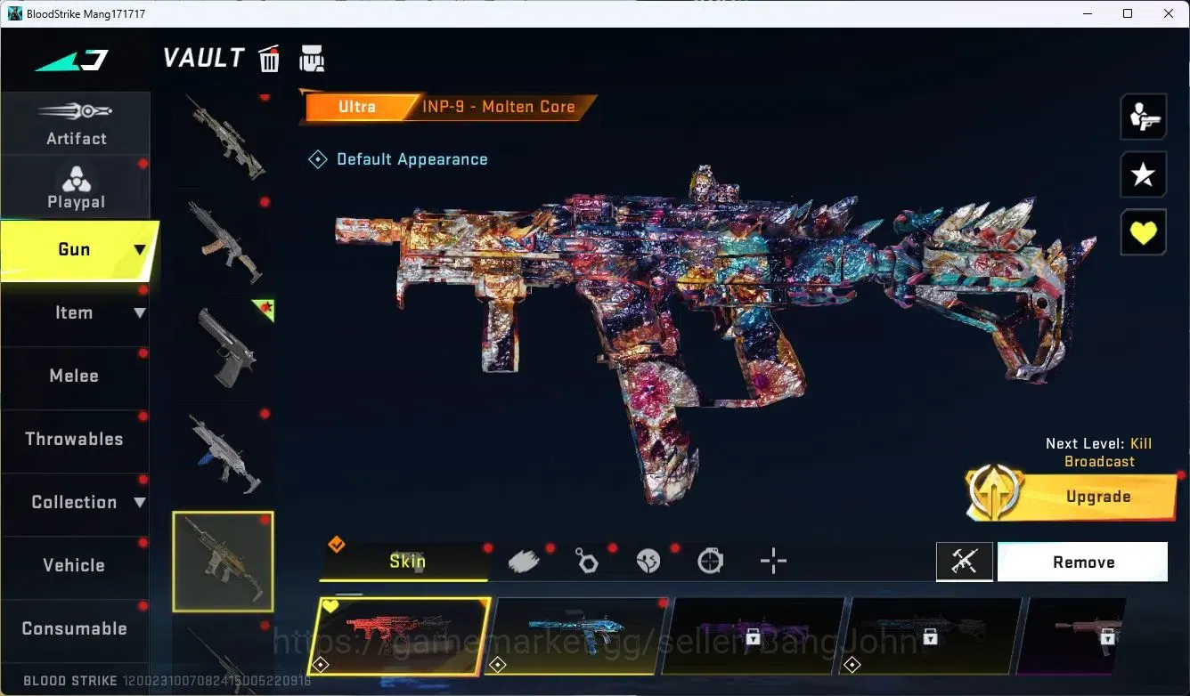 Blood Strike Accounts ASIA|Eternal Desert Eagle-Scorpius|Collab 3 7DS+1  image 10
