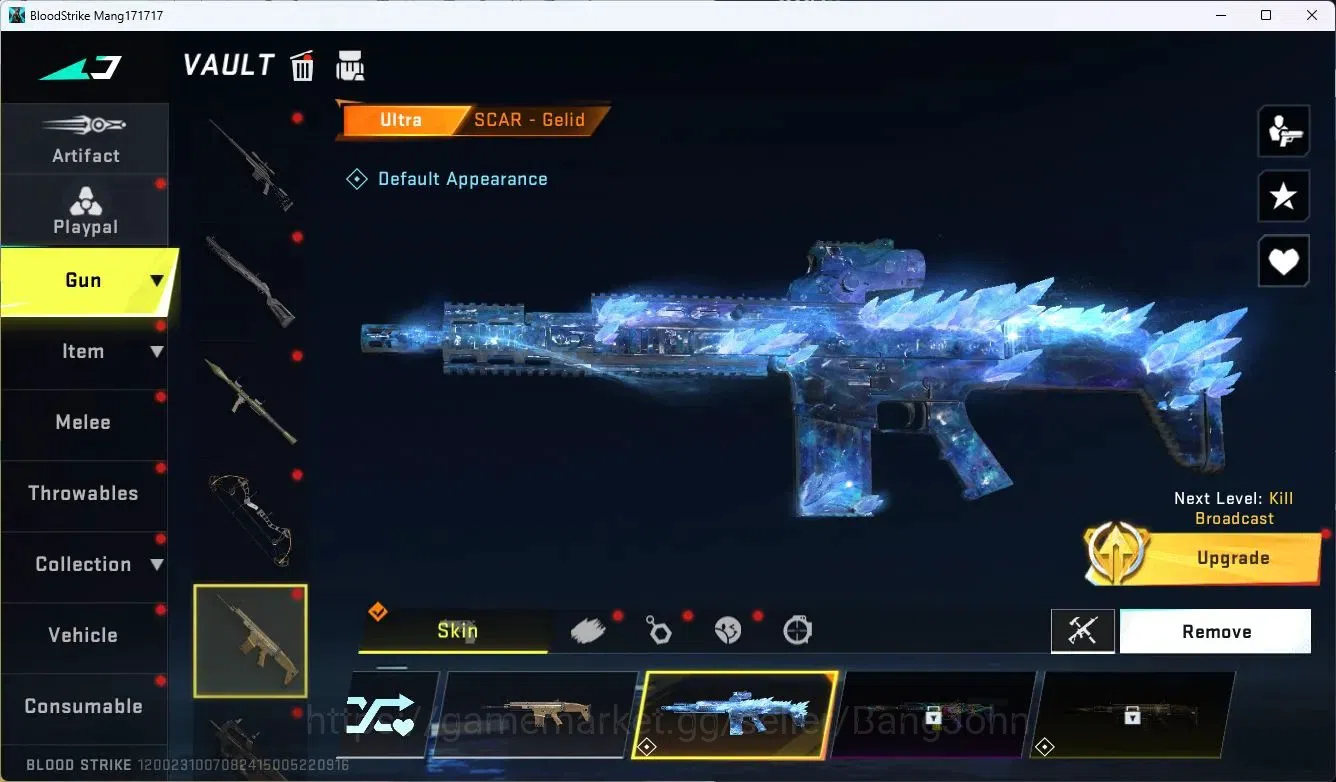 Blood Strike Accounts ASIA|Eternal Desert Eagle-Scorpius|Collab 3 7DS+1  image 11