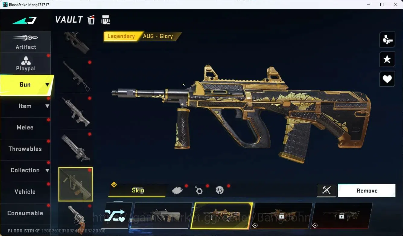 Blood Strike Accounts ASIA|Eternal Desert Eagle-Scorpius|Collab 3 7DS+1  image 12