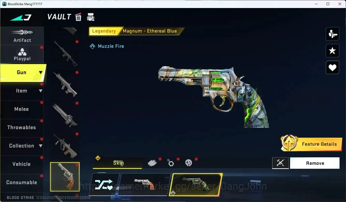 Blood Strike Accounts ASIA|Eternal Desert Eagle-Scorpius|Collab 3 7DS+1  image 13
