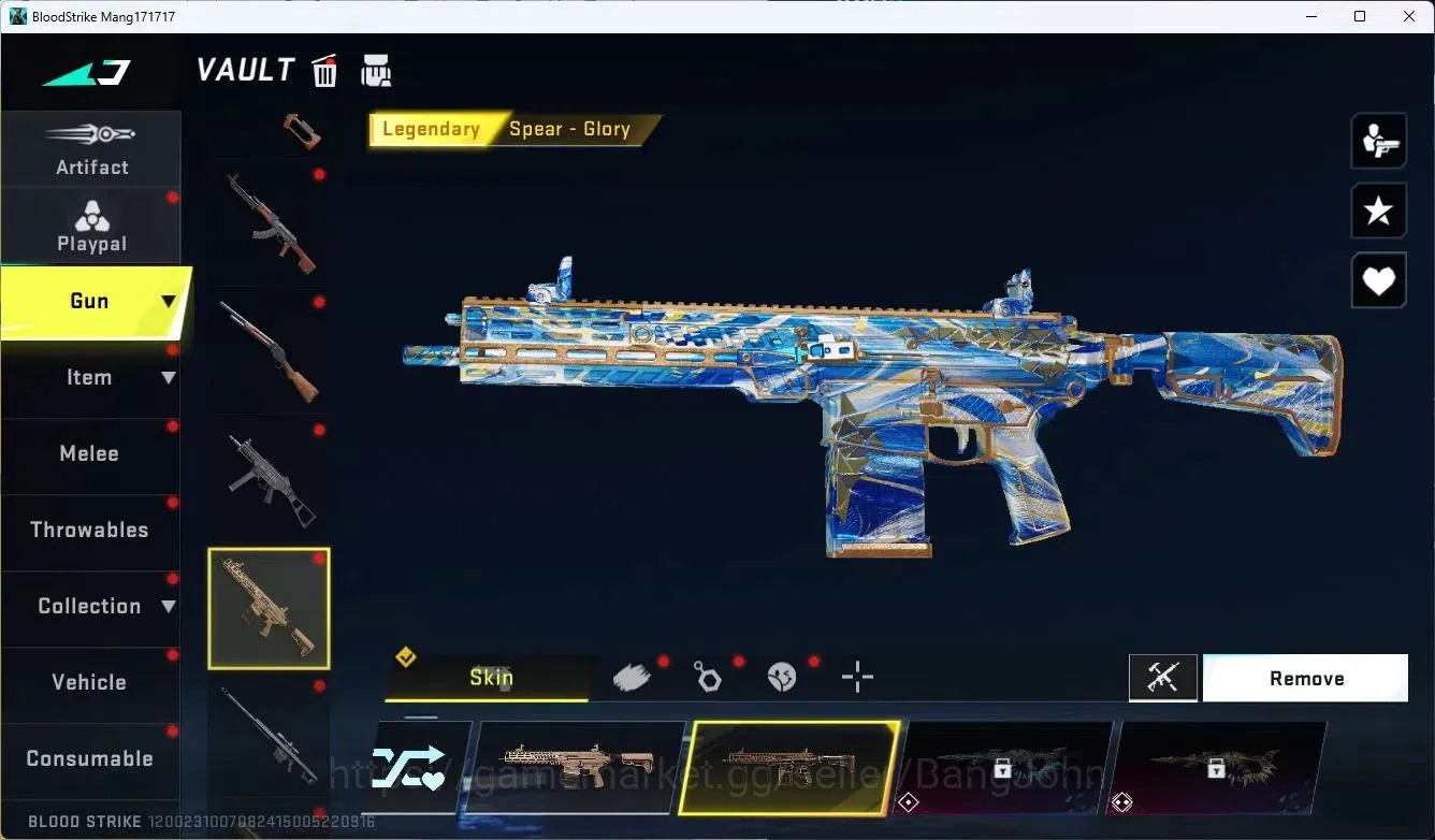 Blood Strike Accounts ASIA|Eternal Desert Eagle-Scorpius|Collab 3 7DS+1  image 20