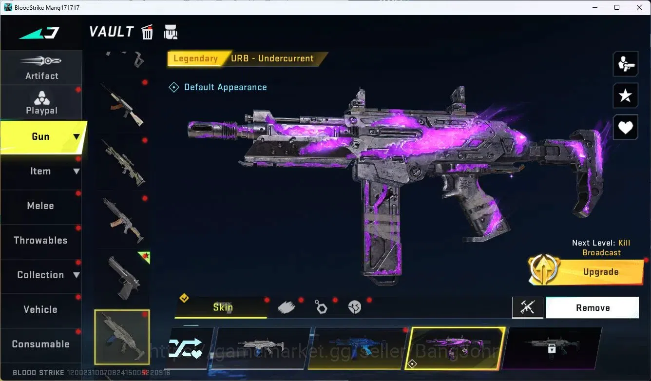 Blood Strike Accounts ASIA|Eternal Desert Eagle-Scorpius|Collab 3 7DS+1  image 9
