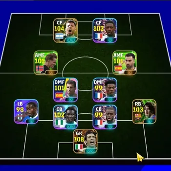 eFootball Accounts Legends & Iconic Players Android|Power 3143|Big Time Gianluigi Buffon|Epic Sergio Aguero,Carles